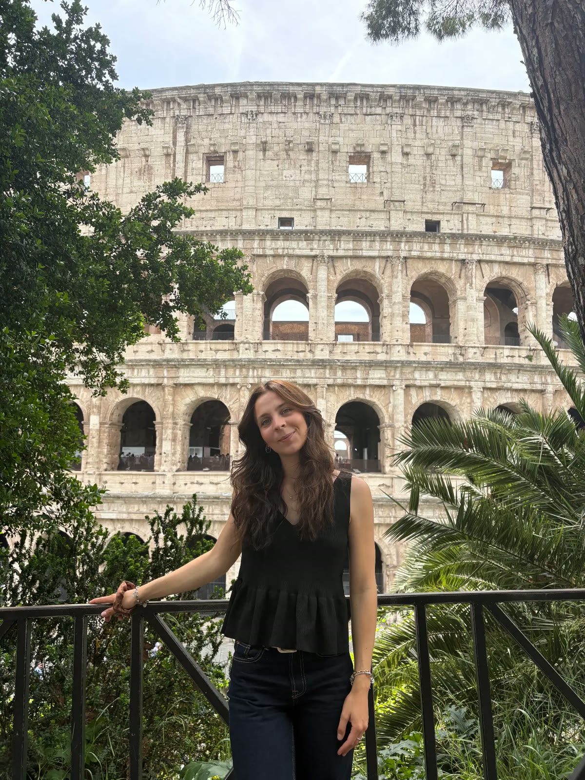 Lucie, travel planner indépendante spécialisée Madère, en voyage à Rome