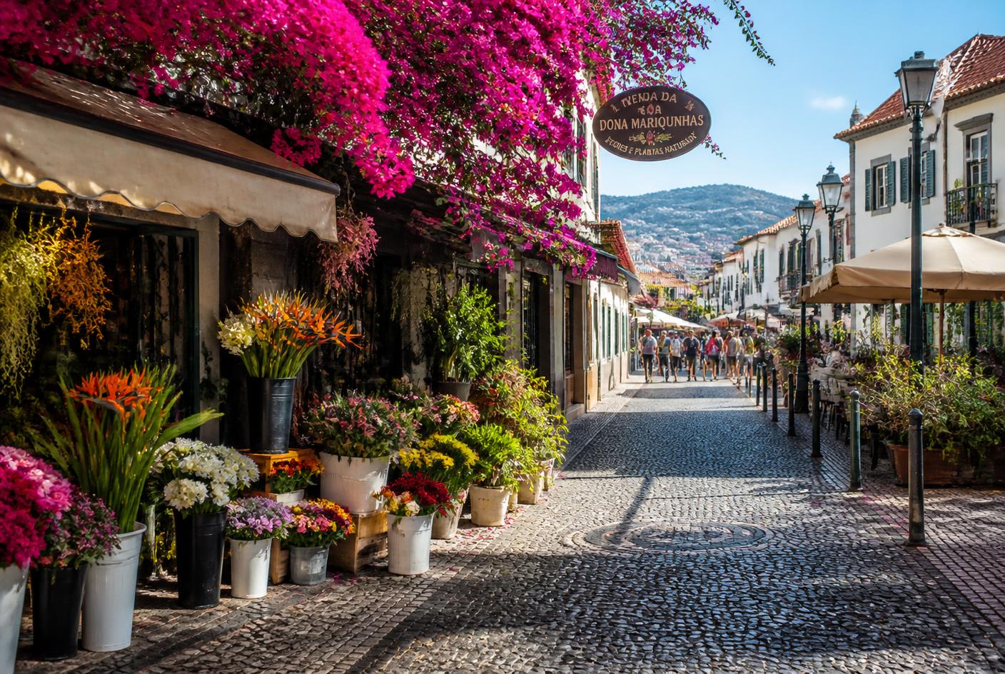 Baie de Funchal ensoleillée, point de départ d'un voyage sur mesure à Madère